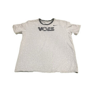 The Nike Tee VOLS Tennessee Volunteers Gray T Shirt Mens Large